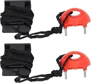 Magnetic Safety Switch, 2pcs Universal Treadmill Magnetic Lock Emergency Stop, Emergency Stop Switch for Exercise, Accessories Suitable for Most Treadmills