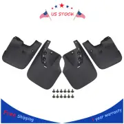 Mud Flaps Splash Guards w/o Wheel Lips For Toyota Tundra 2007-2013 Front & Rear