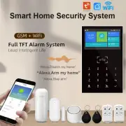 Alarm System Wireless Alarm With Temperature Humidity Display Security Alarms