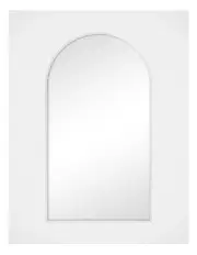[Cooper & Co] Naomi Arched Wall Mirror 80cm in White