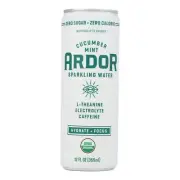 Ardor Sparkling Water - Sparkling Water Cumbr Mint 12 fl. oz (Pack of 12)