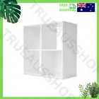4 Cube Display Storage Unit White Organizer Shelf 60x60cm Home Storage New