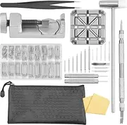 [Gudalea] Unisex Adults Watch Repair Kit, Complete Tool Set for Watch Bracelet Adjustment, Watch Link Removal, Watch Band Tool