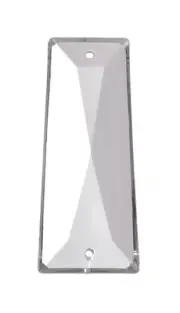 B&P Lamp 2 1/2" (63Mm) Bagette W/ 2 Holes