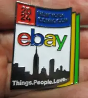 NYCC 2024 eBay Exclusive Collectors Pin skyline NY Comiccon