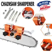 To Use Chainsaw Sharpening Chainsaw Chain Jig Chain Saw Sharpener Portable AU
