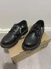 NEW Dr Martens 1461 Twin Zip 3 Eye Lace Shoes, black , UK3/US5