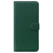 MCC Folio Case iPhone XR Leather Cover Photo Apple iPhoneXR [Dark Green]