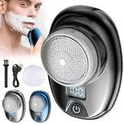 Portable Men USB Rechargeable Mini BUSINESS Shaver LCD Electric Razor for Travel