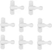 ASAKKURA 8 Sets Extra Security Window Locks of Durable Sash Lock for Enhanced Home Safety Lightweight Design for Various Window Styles Peace of Mind Protection