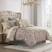 Waterford Lewiston 4 Piece Comforter Set, King