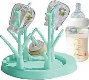 Generico Baby Bottle Drying Rack, Detachable Bottle Holder, Tree-Shaped Bottle Dryer, Space-Saving Bottle Storage, Infant Bottle Organizer, Baby Feeding Accessories, Portable Bottle Rack