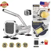 Sleek 3/8 Inch & 1/2 Inch Potato Slicer - Professional Quality for Home Cooks