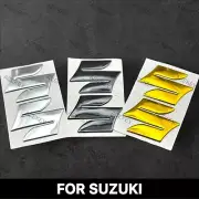 For Suzuki S Decal Sticker Emblem 3D Fuel Tank Body Sticker S Badge