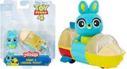 Disney Toy Story Mini Figure-Bunny & Rocket-Ages 3+ Toy Car Bike Race