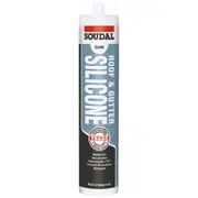 Soudal 300ml Roof & Gutter Silicone - Clear