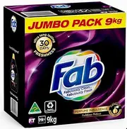 Fab Perfume Indulgence Sublime Velvet Front & Top Loader Powder Laundry Detergent 9 kg