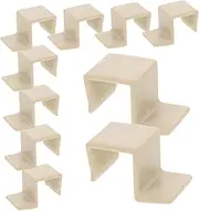Vaguelly 10pcs Baby Bed Furniture Supplies Baby Bed Frame Fixing Plastic Bed Rail Fasteners Baby Bed Rail Connecting Fittings Bed Frame Bracket Bed Frame Brackets