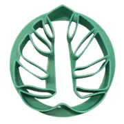 MINI SIZE MONSTERA LEAF CONCHA COOKIE CUTTER MEXICAN SWEET BREAD STAMP PR4907
