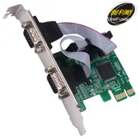 在飛比找PChome24h購物優惠-伽利略 PCI-E RS232(Serial) 2 Port