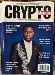 CRYPTO MAGAZINE #6 KEVIN HART TRADING BOTS + COLLECTORS EDITION UK