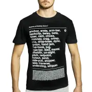 Climb Culture Climbing Glossary Unisex Organic T-Shirt - Black - L