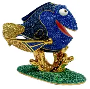 New Disney Arribas Brothers Swarovski® Crystal Finding Nemo Dory Jeweled Figure