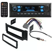 Single DIN Bluetooth Car Stereo MP3 AM/FM Radio for 2004-2008 Chrysler Pacifica