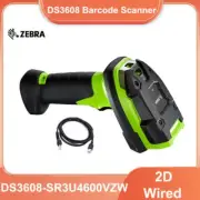 Zebra DS3608-SR3U4600VZW Rugged 2D Handheld Digital Barcode Scanner w/ USB Cable
