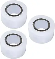 Gogogmee 3 Rolls Transparent Vegetable Film Shrink Film Wear-Resistant Film Clear Vegetable Tape Bundling Wrapping Film Packaging Film Adhering Packing Film Self-Adhesive Wrapping Film