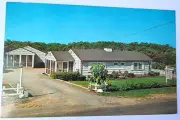 VTG 1950s ADVERTISING PC SALT-AIR COTTAGES & MOTEL NORTH TRURO CAPE COD MA MINT