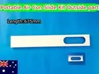 Portable Air Conditioner Spare Parts Window Slide Kit (Outside Part)