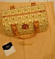 €1870 New Chopard Women's Handbag Monkey Leather beige