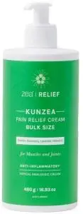 ZEA Relief Kunzea Pain Relief Cream (Kunzea, Rosemary, Lavender, Vitamin E) Pump 480g