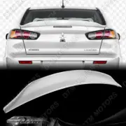 For 2008-2017 Mitsubishi Lancer EVO 10 Painted White Rear Trunk Duck Lid Spoiler (for: Mitsubishi)
