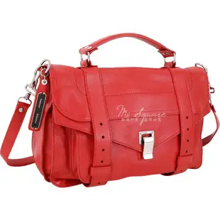 Koala海購 PROENZA SCHOULER PS1/C1 中型山羊皮革兩用包(騎士紅) 1440279-E4