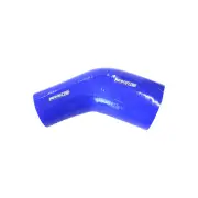 Aeroflow 90 Degree Silicone Hose Reducer/Expander 102-90mm 4"-3-1/2" I.D Blue