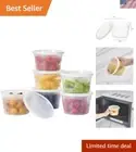 Leakproof & Airtight 240 Set Meal Prep Containers - Microwave & Freezer Safe