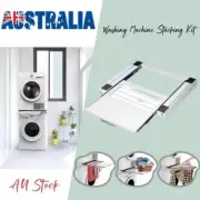 Washing Machine Stacking Kit with Pull-Out Shelf Laundry Dryer Kit