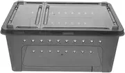 VERDANVERSE Reusable Reptile Case Breeding Box for Snails Spiders and Pets Ventilated Animal Feeding Container Habitat for Geckos Frogs and Turtles