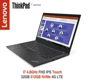 ThinkPad T14s i7 4.8GHz FHD IPS Touch 32GB 512GB 4G 3Y Premier On-site Warranty