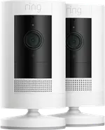Ring 2-Pack Outdoor Camera (Stick Up Cam) Battery (White)