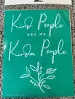 Chalk Couture Transfer Size B | KIND PEOPLE ARE MY KINDA PEOPLE | stencil 8.5x11