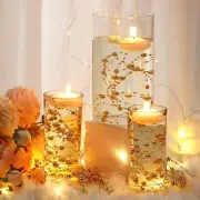 Pearl String for Floating Candle Wedding Party Garland Décor Vas Filler 24PCS