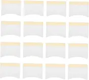 Beatifufu Cotton Makeup Remover Pads 40pcs Lash Extension Cleaner Non-woven Lash Glue Remover for Women Facial Cleansing Rounds Portable Pack