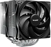 be quiet! Pure Rock Pro 3 Silver CPU Air Cooler | 6 High Performance 6mm Heat Pipes with HDT Technology | 120mm Quiet PWM Fan | AMD:AM4 AM5/Intel LGA 1700/1150/1151/1200 | Silver | BK041