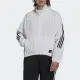 【adidas 愛迪達】外套 女款 運動外套 夾克 亞規 W FI WV TT 白 H21577