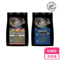 在飛比找momo購物網優惠-【Allando 奧藍多】天然無穀全齡貓糧 6.8KG(全魚