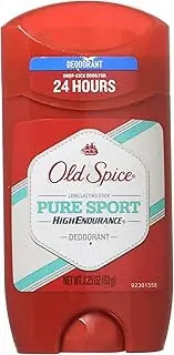 Old Spice High Endurance Deodorant Long Lasting Stick Pure Sport, Pure Sport 2.25 Oz