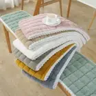 Soft Plush Bench Cushion Keep Warm Restaurant Cushion Customizable Sofa Cover